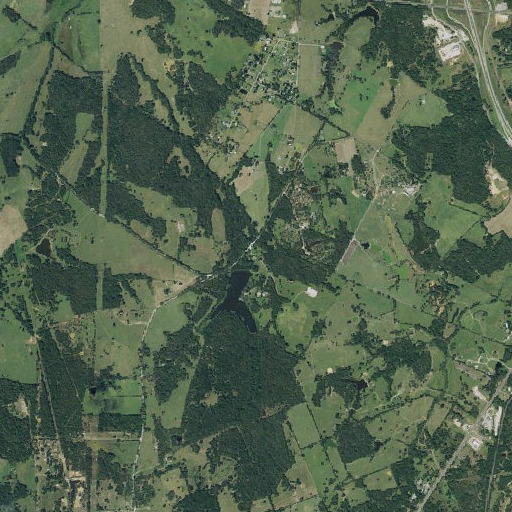 Aerial imagery of Whitaker Dam, TX