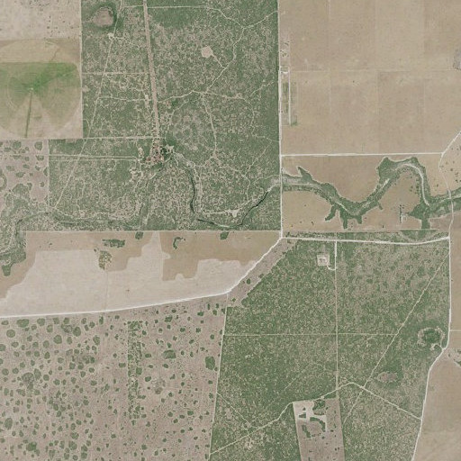 Aerial imagery of McGill Dam, TX