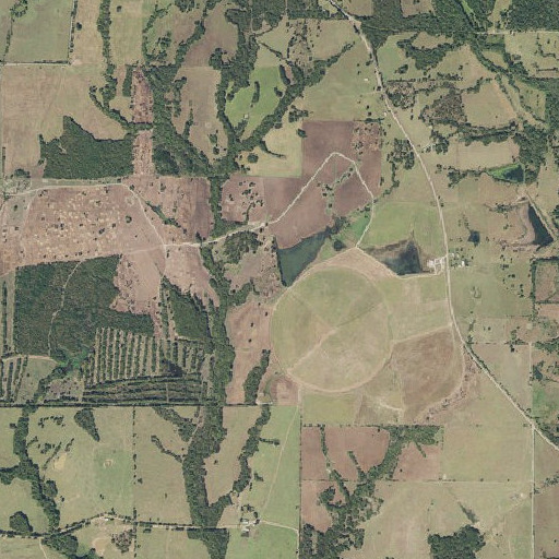 Aerial imagery of Key Lake Dam, TX
