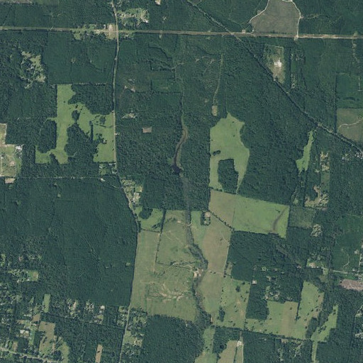 Aerial imagery of Pattons Pond Dam, TX