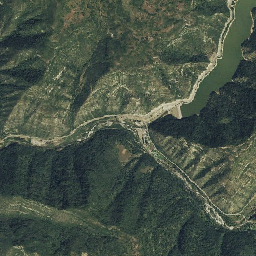 Aerial imagery of Anthracite Creek, CO
