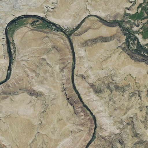 Aerial imagery of Rabbit Gulch, CO