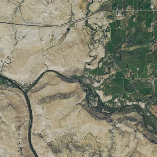 Aerial imagery of Big Gulch, CO