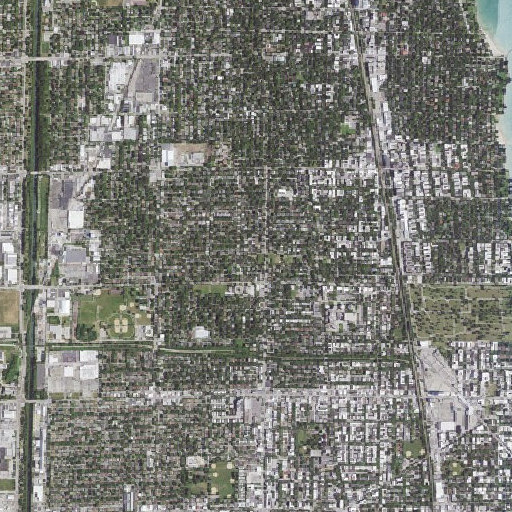 Aerial imagery of Leider Park, IL