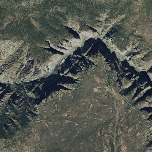 Aerial imagery of Cedar Point, CO