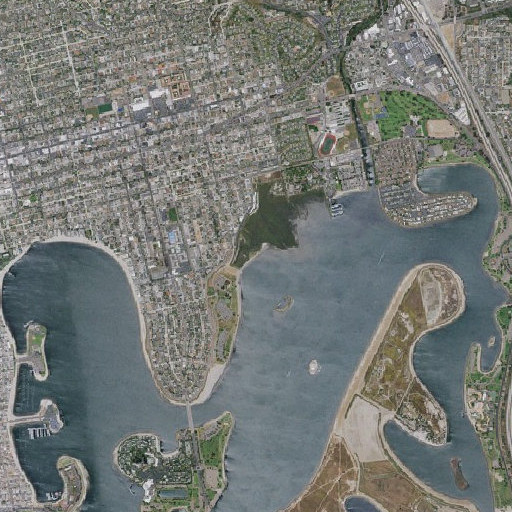 Aerial imagery of Inner Crown Point, CA