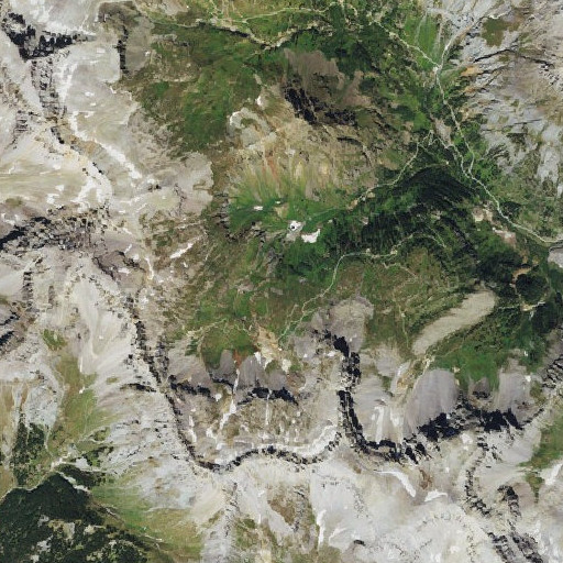 Aerial imagery of Governor Basin, CO
