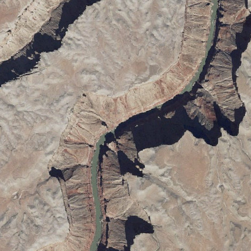 Aerial imagery of Boulder Narrows, AZ
