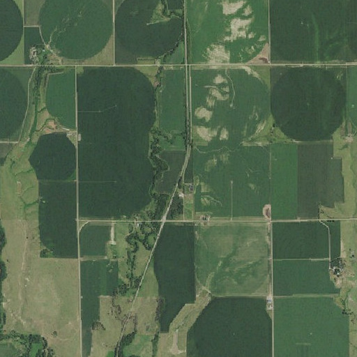 Aerial imagery of Mascot, NE