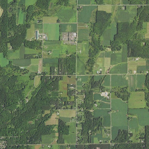 Aerial imagery of Lenroot School (historical), WI