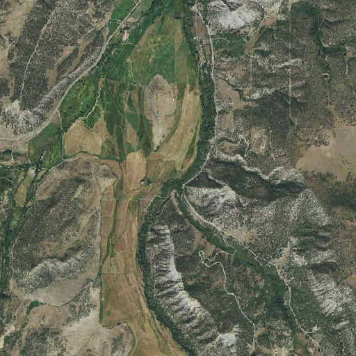 Aerial imagery of Beaver Creek, CO