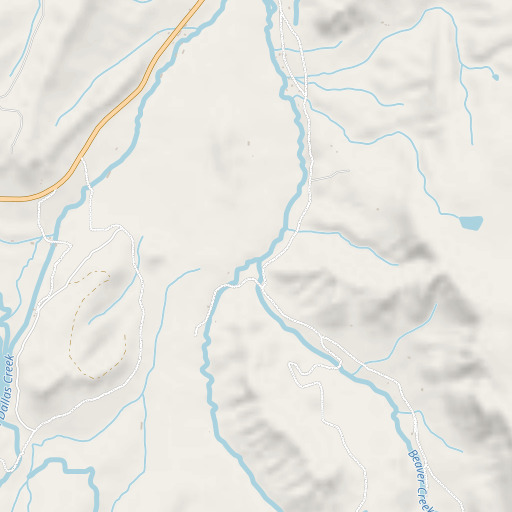 OpenStreetMap map of Beaver Creek, CO