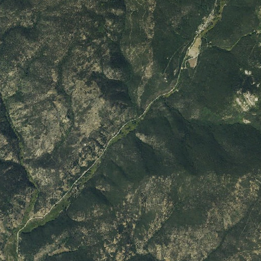 Aerial imagery of Graveyard Creek, CO