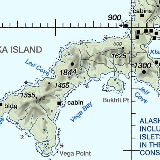 FAA VFR chart of Germ Hill, AK