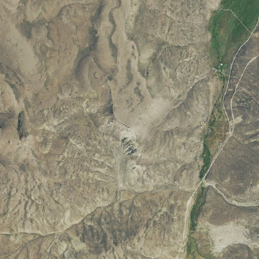 Aerial imagery of Table Top, CO