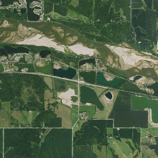 Aerial imagery of Cullom, NE
