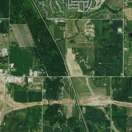 Aerial imagery of Saltillo, NE