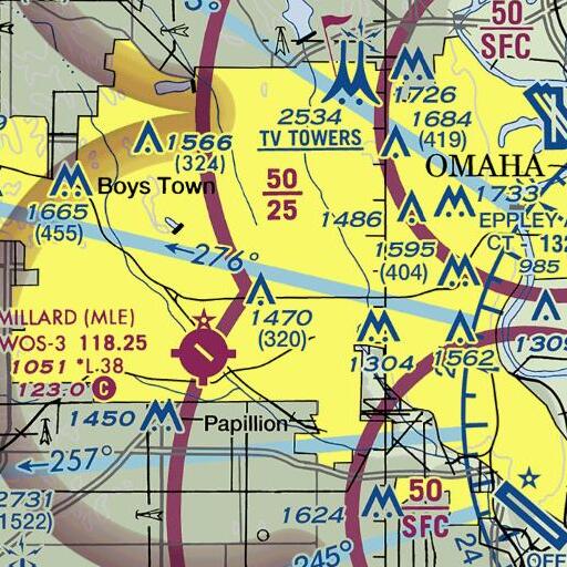 FAA VFR chart of Armbrust Park, NE