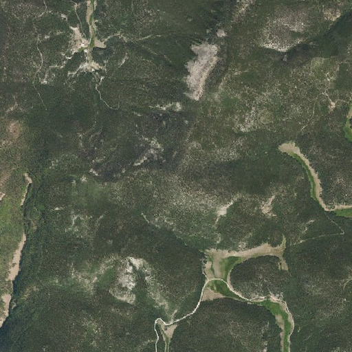 Aerial imagery of Cochetopa Hills, CO