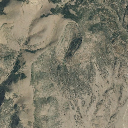 Aerial imagery of Bachichi Spring, CO