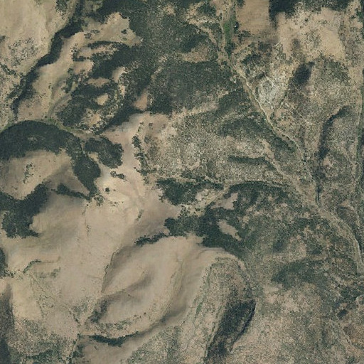 Aerial imagery of Mud Spring, CO