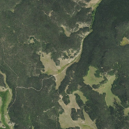 Aerial imagery of Cyclone Park, CO