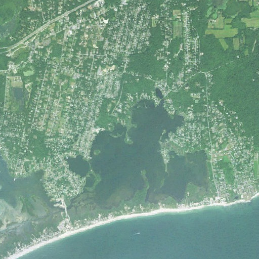 Aerial imagery of High Neck, RI