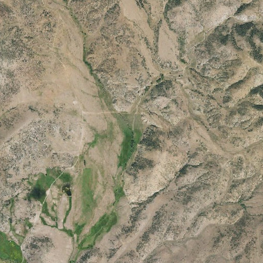 Aerial imagery of Seitz Creek, CO