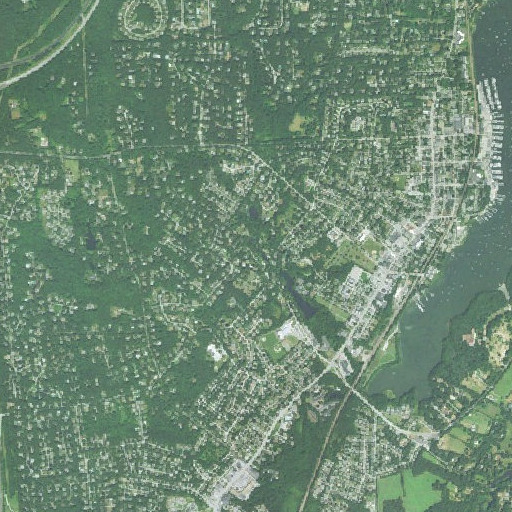 Aerial imagery of Daniel Howland Plot, RI