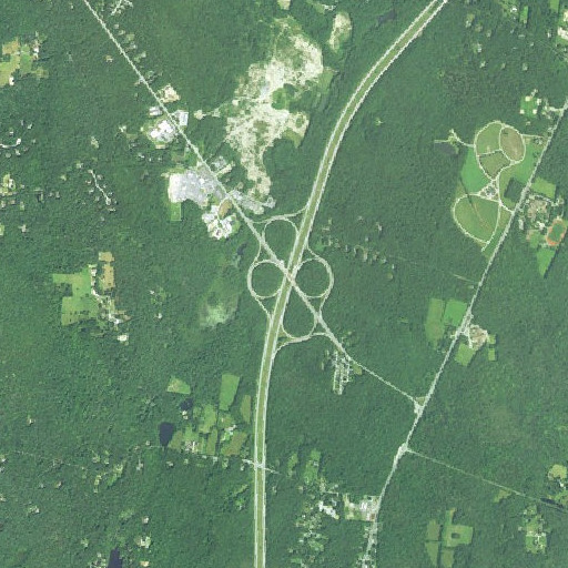 Aerial imagery of Interchange 5, RI