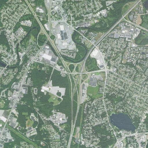 Aerial imagery of Interchange 12, RI