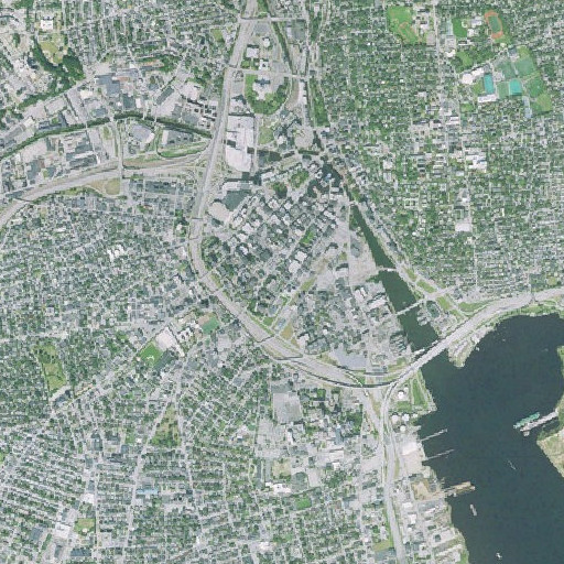 Aerial imagery of Abbott Park, RI