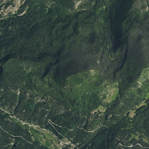 Aerial imagery of Cattle Mountain, CO