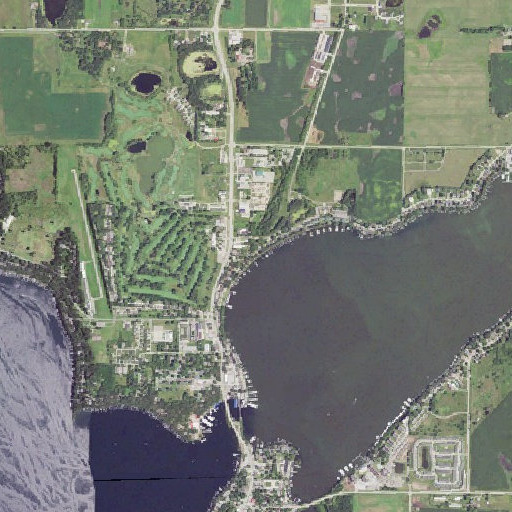 Aerial imagery of Brooks Beach, IA