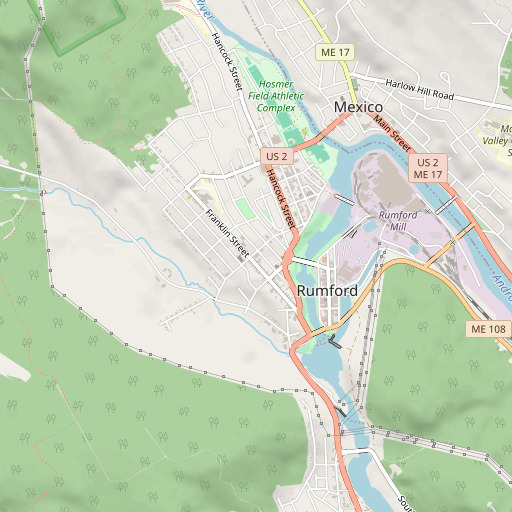 OpenStreetMap map of Holy Savior School, ME