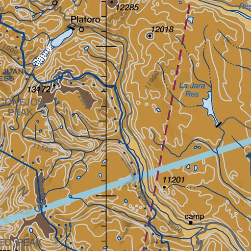 FAA VFR chart of The Pinnacles, CO
