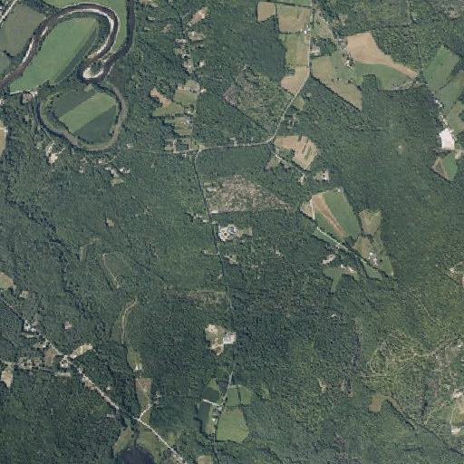Aerial imagery of Cape Cod Hill Elementary School, ME
