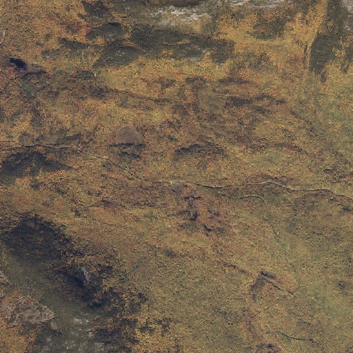 Aerial imagery of Chimney Trail, ME