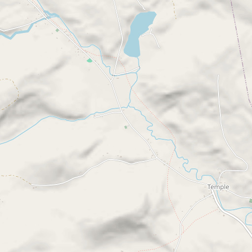 OpenStreetMap map of Mitchell Cemetery, ME