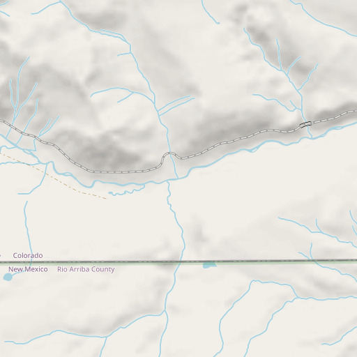 OpenStreetMap map of Long Creek, CO