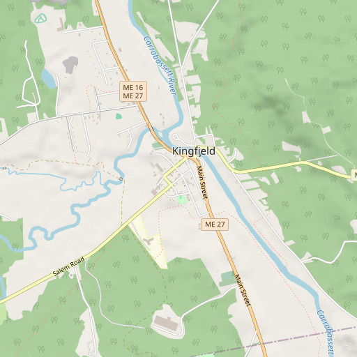 OpenStreetMap map of Stanley School (historical), ME