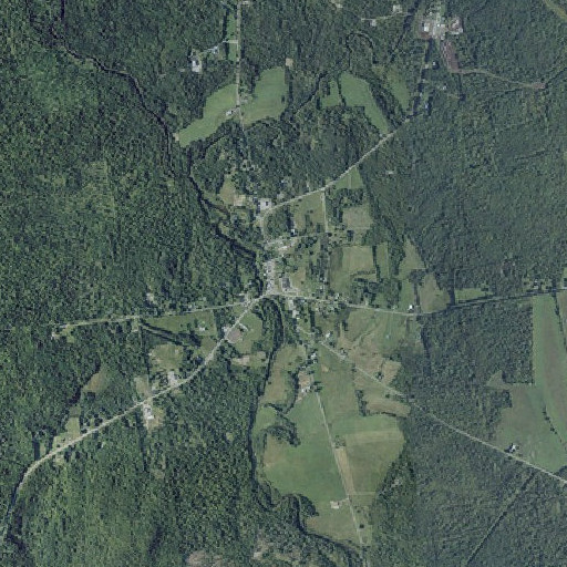 Aerial imagery of Athens Elementary School, ME