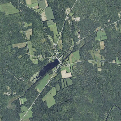 Aerial imagery of Cambridge Post Office, ME