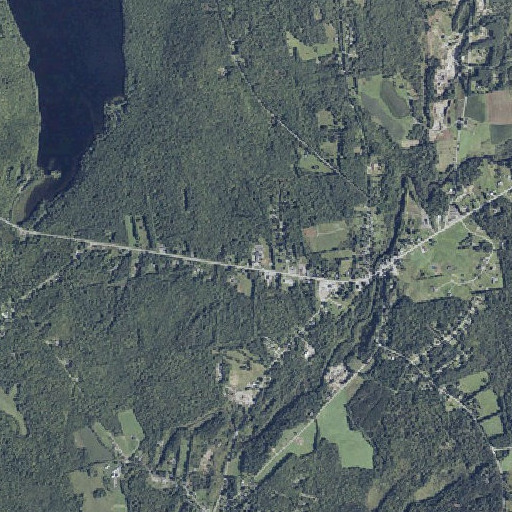 Aerial imagery of Canaan Elementary School, ME