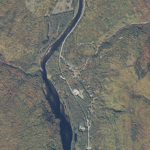 Aerial imagery of Caratunk Post Office, ME