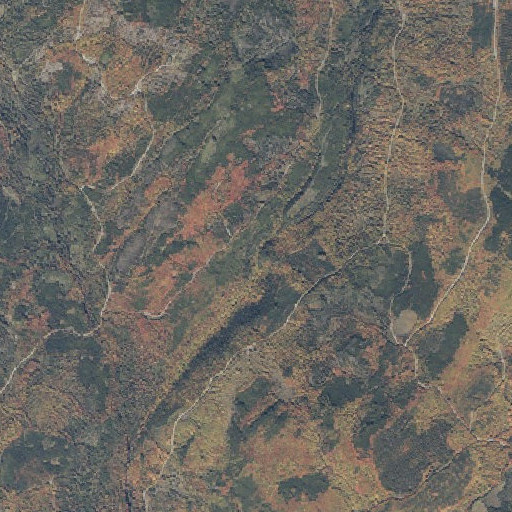 Aerial imagery of Cold Stream Falls, ME
