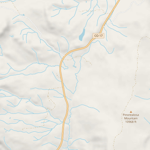 OpenStreetMap map of Grouse Creek, CO