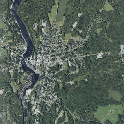 Aerial imagery of Madison Junior High School, ME