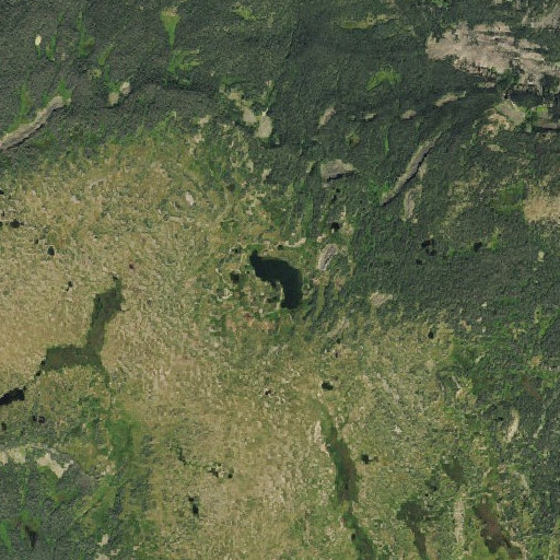 Aerial imagery of Red Lake, CO