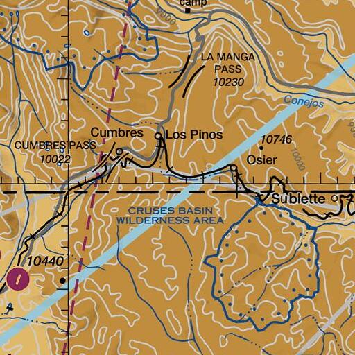 FAA VFR chart of Apache Creek, CO